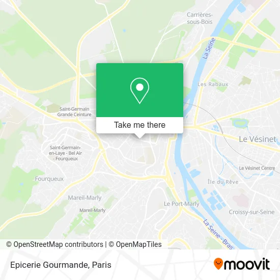 Epicerie Gourmande map