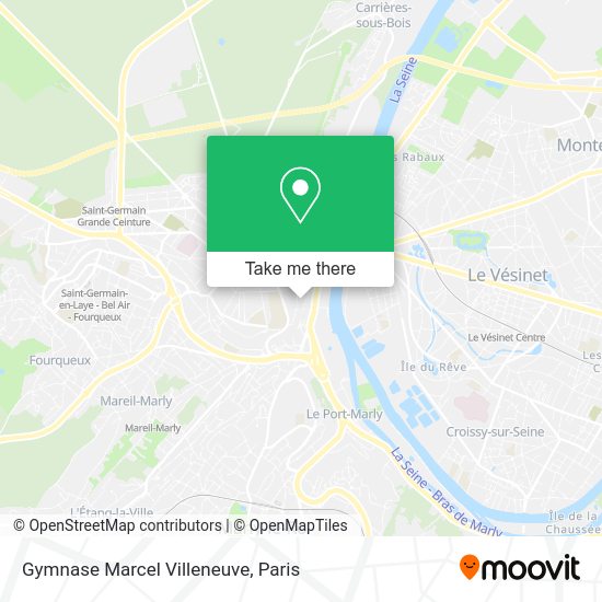 Gymnase Marcel Villeneuve map