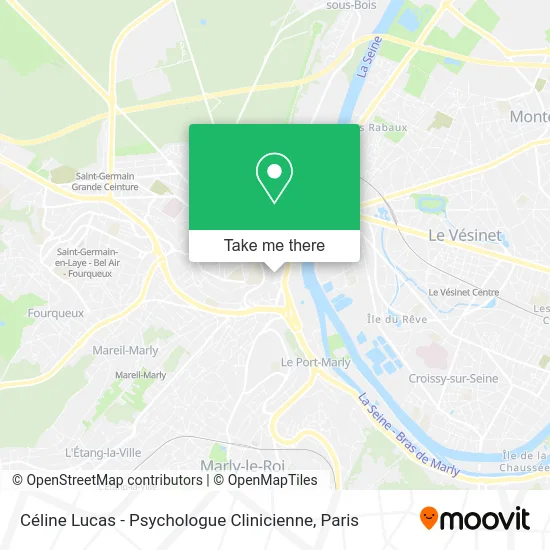 Céline Lucas - Psychologue Clinicienne map