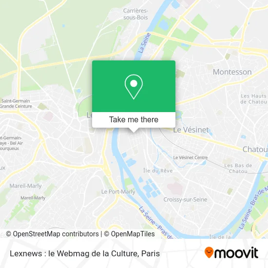Lexnews : le Webmag de la Culture map