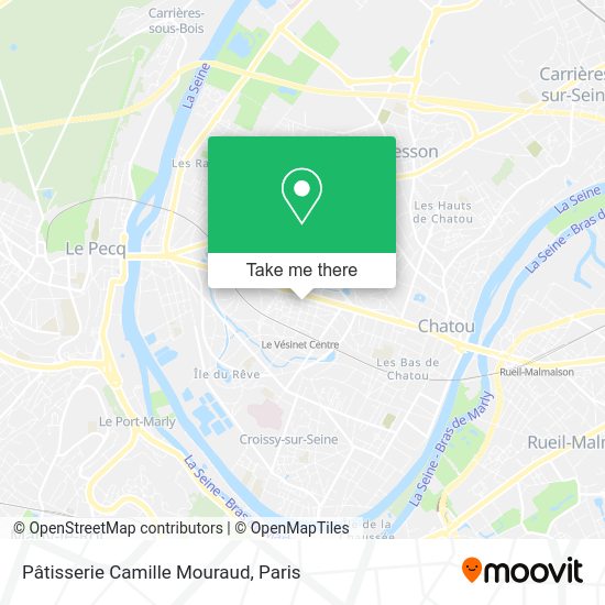 Pâtisserie Camille Mouraud map