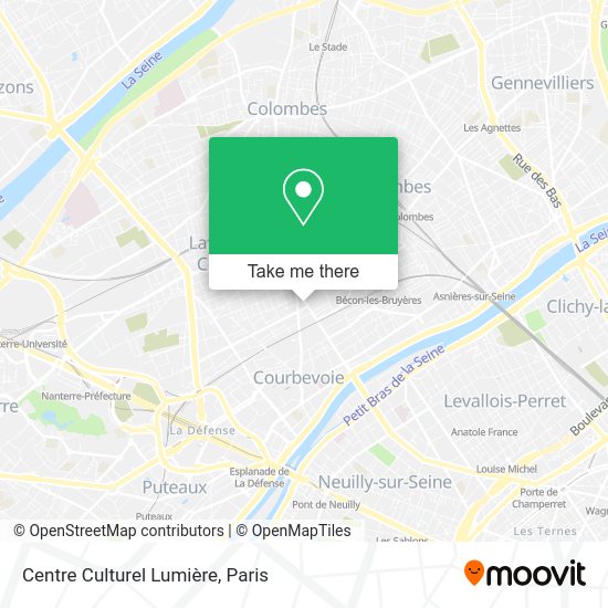 Centre Culturel Lumière map