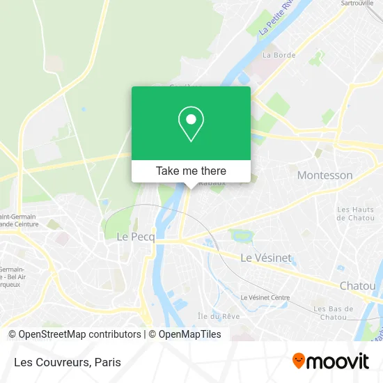Les Couvreurs map