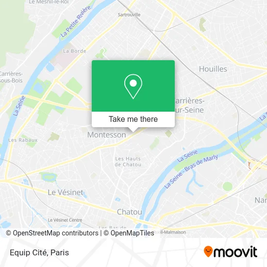 Equip Cité map