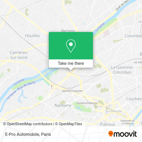 E-Pro Automobile map