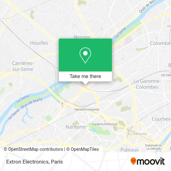 Extron Electronics map