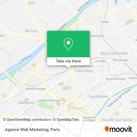 Agence Web Marketing map