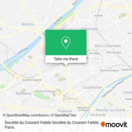 Société du Courant Faible Société du Courant Faible map