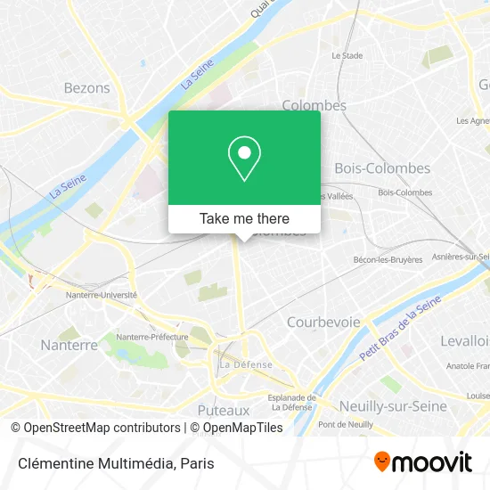 Clémentine Multimédia map