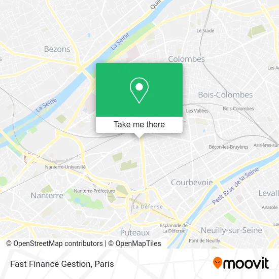 Fast Finance Gestion map
