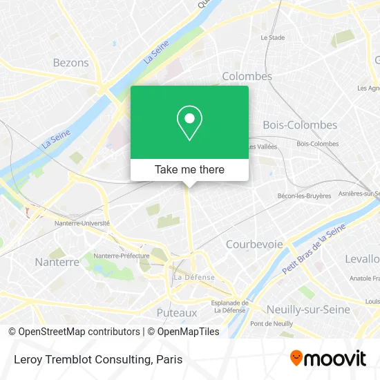 Leroy Tremblot Consulting map