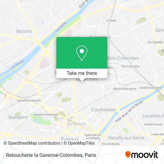 Retoucherie la Garenne-Colombes map