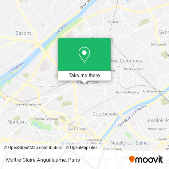 Maître Claire Anguillaume map