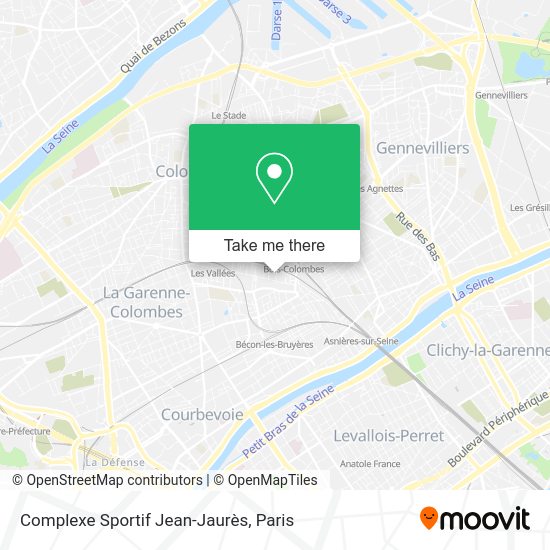 Complexe Sportif Jean-Jaurès map
