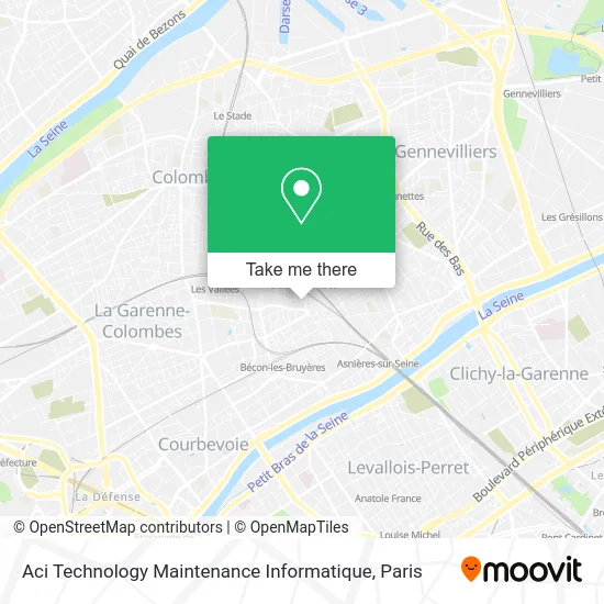 Aci Technology Maintenance Informatique map