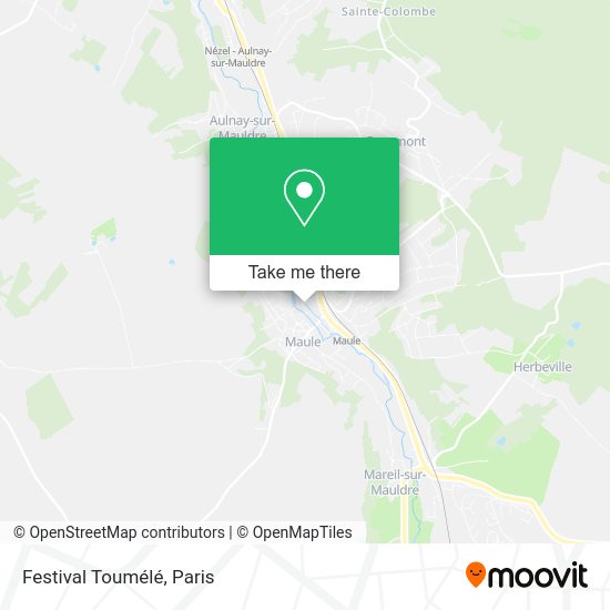 Festival Toumélé map