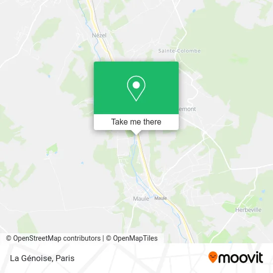 La Génoise map
