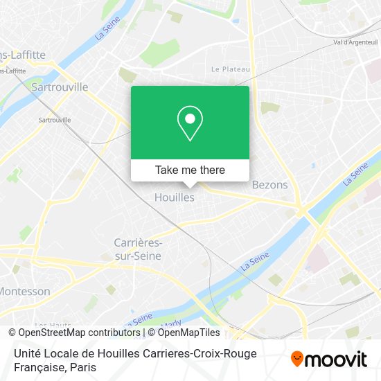 Unité Locale de Houilles Carrieres-Croix-Rouge Française map