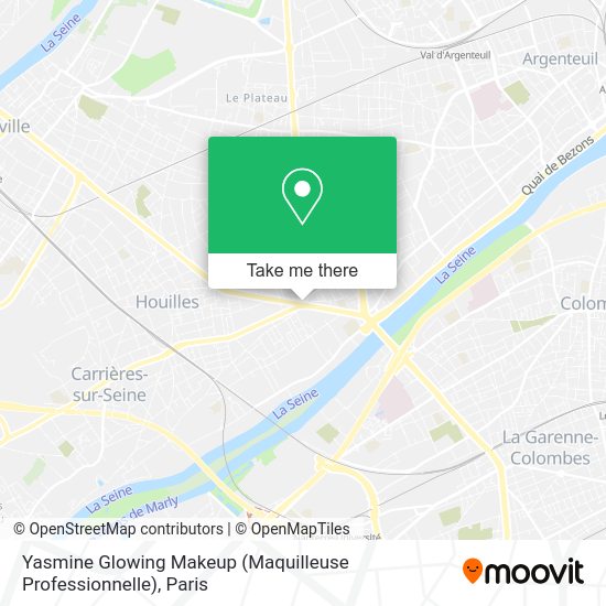 Yasmine Glowing Makeup (Maquilleuse Professionnelle) map