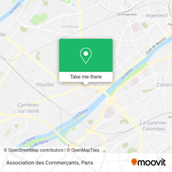 Association des Commerçants map