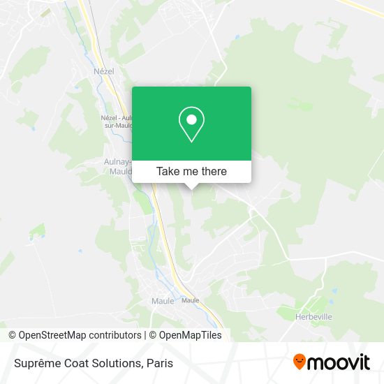 Suprême Coat Solutions map