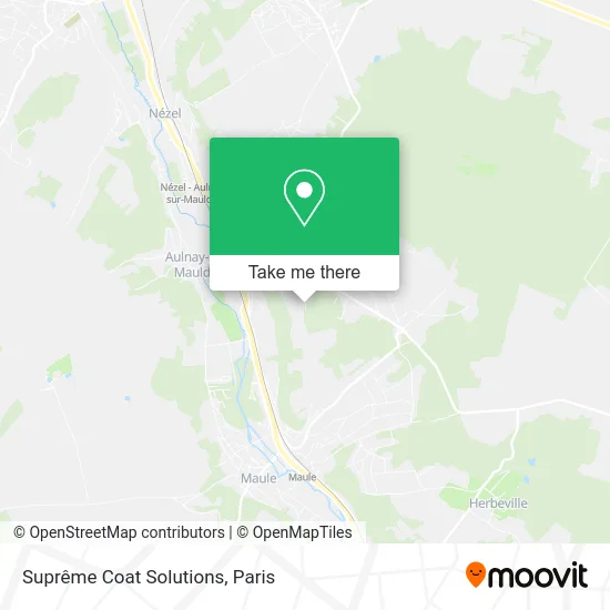 Suprême Coat Solutions map