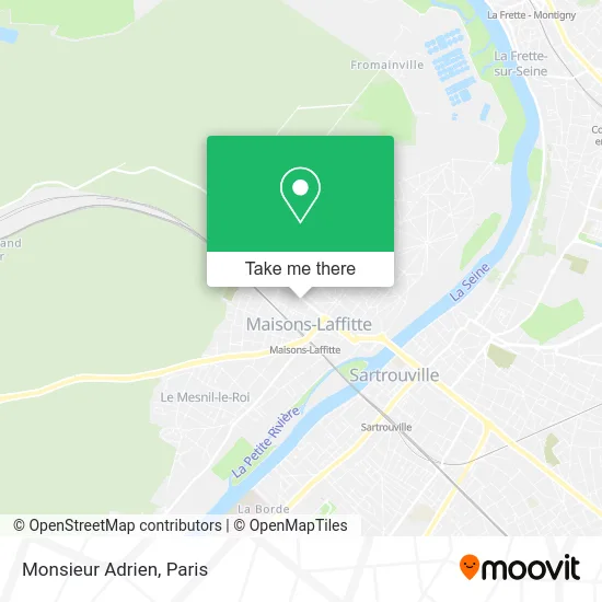 Monsieur Adrien map