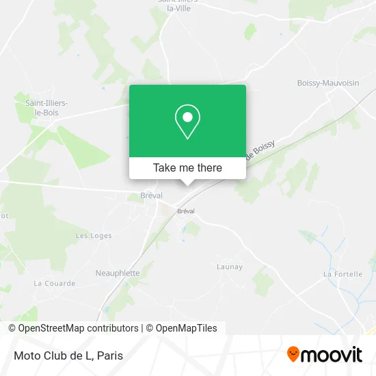 Moto Club de L map
