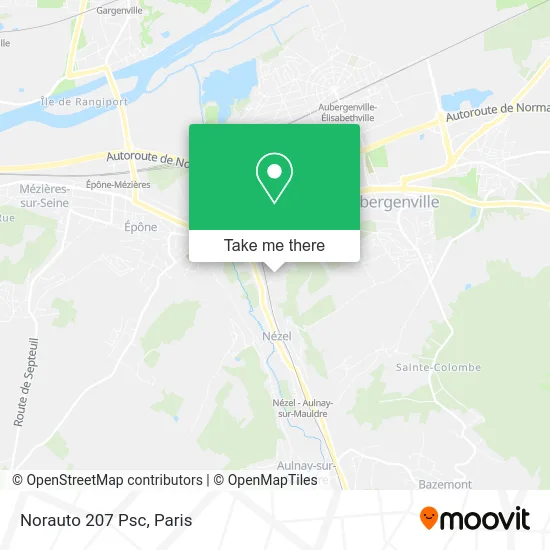 Norauto 207 Psc map