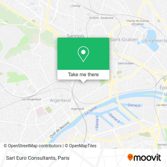 Sarl Euro Consultants map