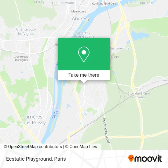 Ecstatic Playground map