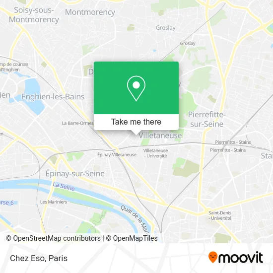 Chez Eso map
