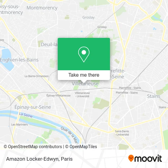 Amazon Locker-Edwyn map