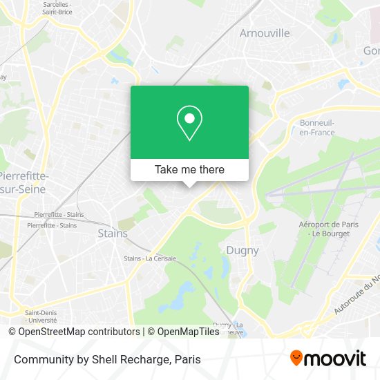 Community by Shell Recharge map