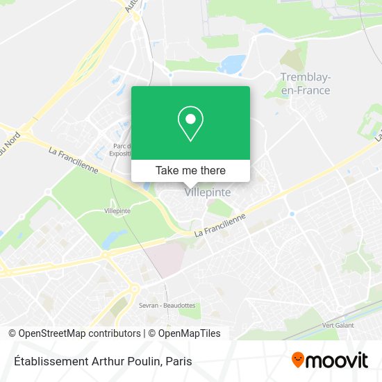 Établissement Arthur Poulin map