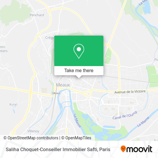 Saliha Choquet-Conseiller Immobilier Safti map