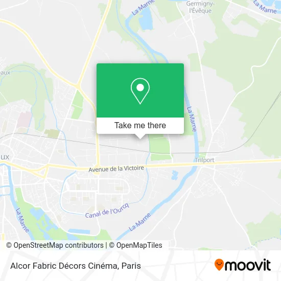 Alcor Fabric Décors Cinéma map