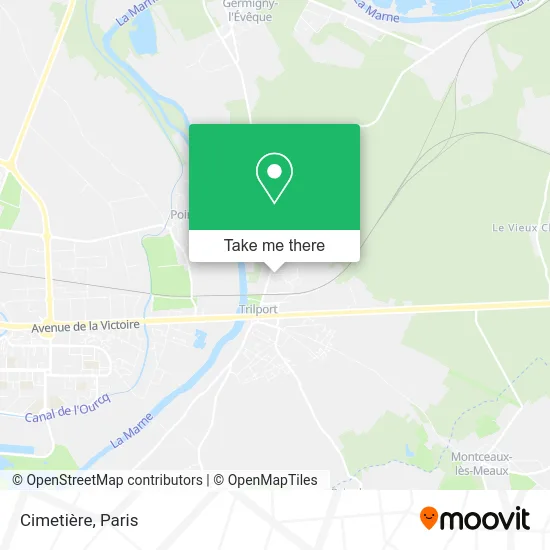 Cimetière map