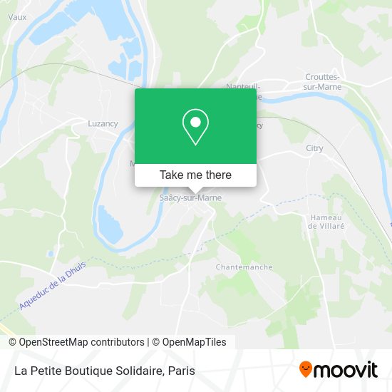 La Petite Boutique Solidaire map