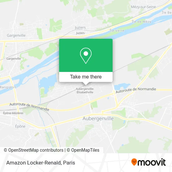 Amazon Locker-Renald map