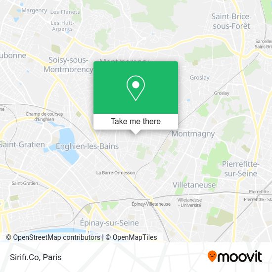 Sirifi.Co map