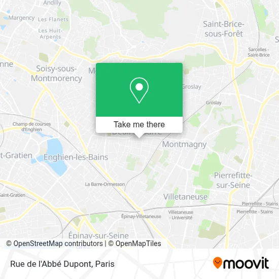 Rue de l'Abbé Dupont map