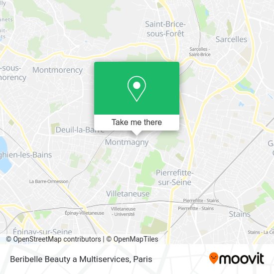 Beribelle Beauty a Multiservices map
