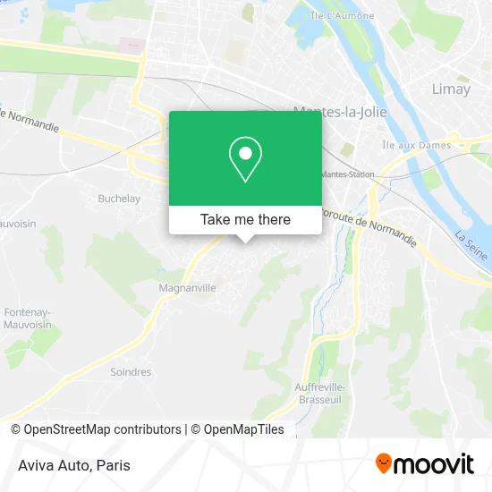 Aviva Auto map