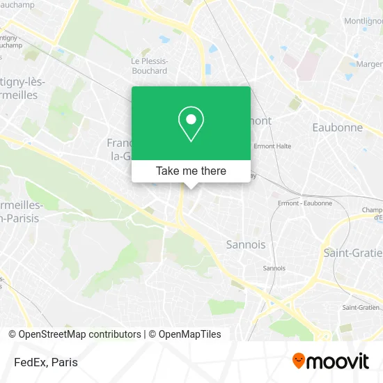Mapa FedEx