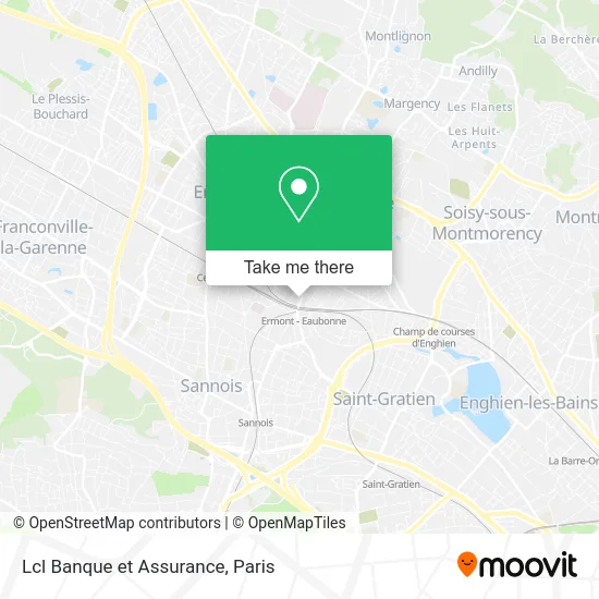 Lcl Banque et Assurance map