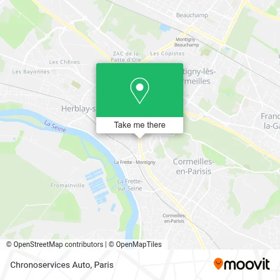 Chronoservices Auto map