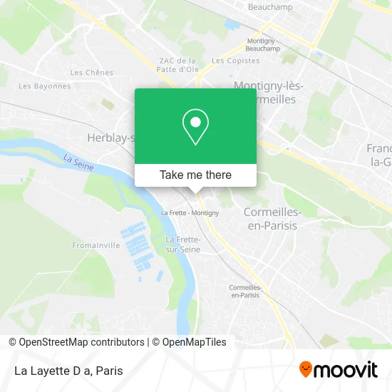 La Layette D a map