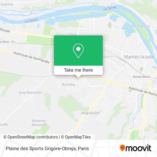 Plaine des Sports Grigore-Obreja map