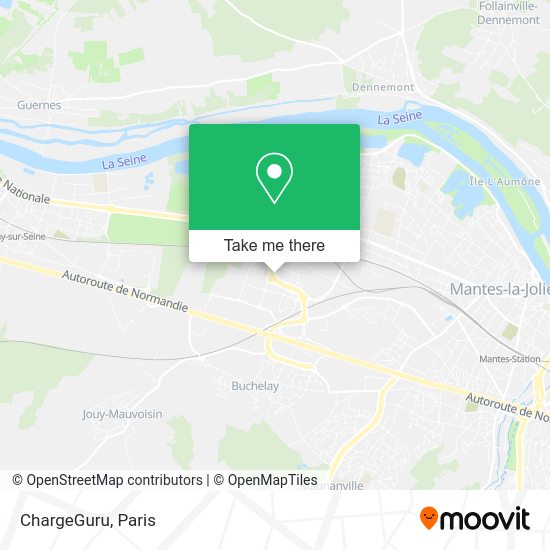 ChargeGuru map